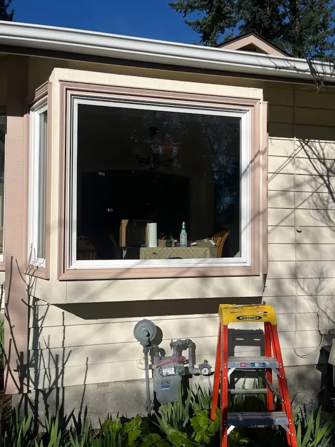 Residential double-pane window glass