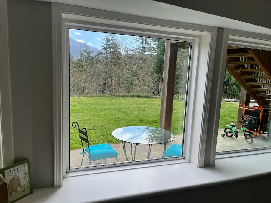 residential double pane window glass